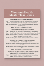 Load image into Gallery viewer, Women's Health Masterclass Series