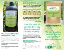 Load image into Gallery viewer, Herbal Immune Daily Program