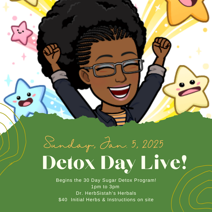 Detox Day Live!! Sunday, January 5, 2025