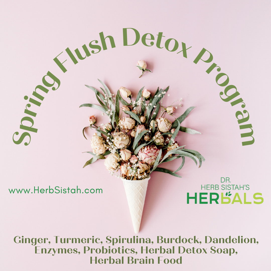 Spring Flush Detox Program = Energy Now!