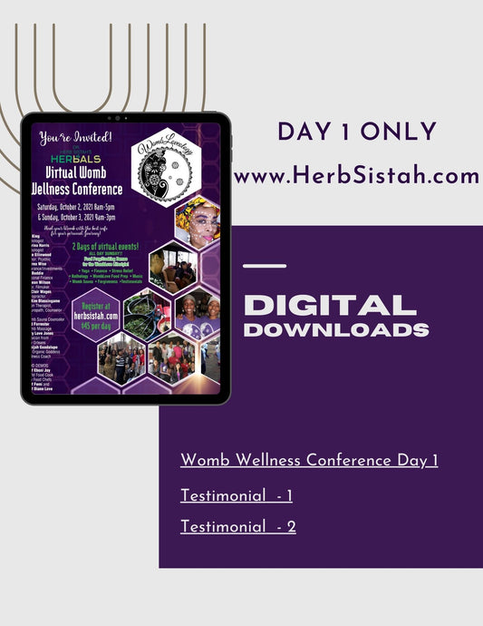 Womb Wellness Virtual Conference 2021 [DAY 1 ONLY]