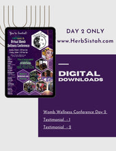 Load image into Gallery viewer, Womb Wellness Virtual Conference 2021 [DAY 2 ONLY]