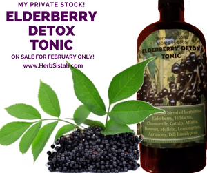 Elderberry Detox Tonic - 15oz